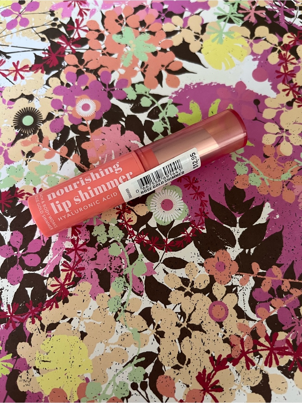 Bath & Body Works Nourishing Lip Shimmer w/ Hyaluronic Acid - Rose Gold Shimmer